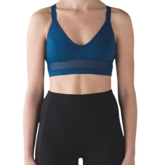 ..Lululemon Body Con Bra Poseidon - Picture 5 of 14